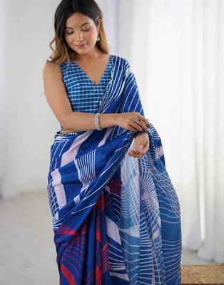 navy_blue embroidered silk blend saree 2