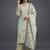 smart women printed kurta with trousers with dupatta