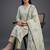 smart women printed kurta with trousers with dupatta