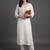 everyday workwear women embroidered kurta with trousers with dupatta