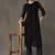 workwear women embroidered kurta with trousers