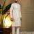 Multi heavy cotton sequence work & printed work premium designer kurta pajama