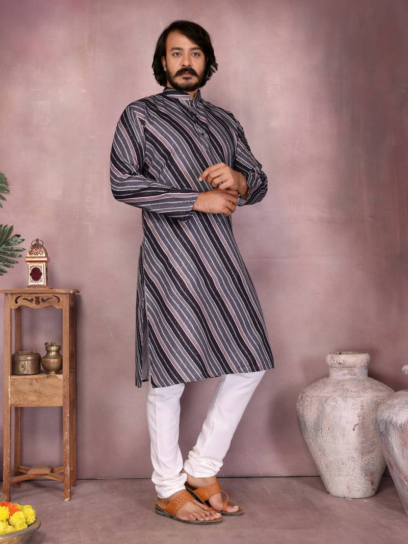 Multi heavy cotton sequence work & printed work premium designer only kurta