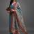 structured women kurta with trousers with dupatta
