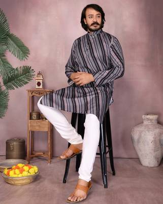 Multi heavy cotton sequence work & printed work premium designer only kurta 4