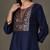 tailored women embroidered kurta with trousers
