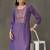 formal women embroidered kurta with trousers