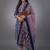 tailored women printed kurta with trousers with dupatta