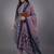 tailored women printed kurta with trousers with dupatta