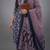 tailored women printed kurta with trousers with dupatta