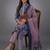 tailored women printed kurta with trousers with dupatta