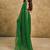 Green leheriya sequinned pure georgette leheriya saree