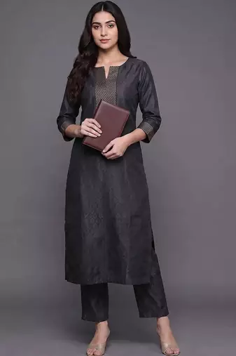 everyday workwear women kurta with trousers