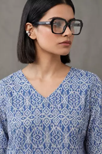 tailored printed cotton kurta sets