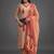 tailored women printed kurta with trousers with dupatta