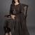 smart women printed kurta with trousers with dupatta