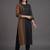 everyday workwear women colourblocked kurta with trousers
