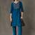 everyday workwear women embroidered kurta with trousers