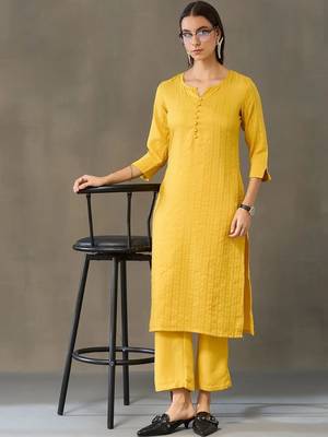 formal women kurta with trousers 1