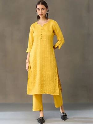 formal women kurta with trousers 3