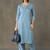 structured women kurta with trousers