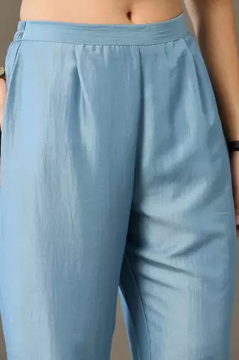 structured women kurta with trousers