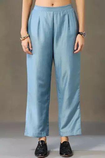 structured women kurta with trousers
