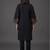 structured women embroidered kurta with trousers