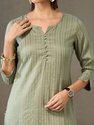 structured women kurta with palazzos 7