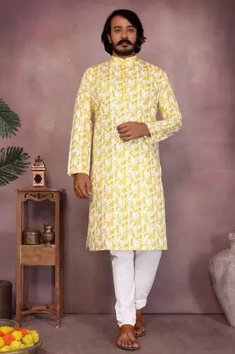 Black heavy cotton sequence work & printed work premium designer only kurta