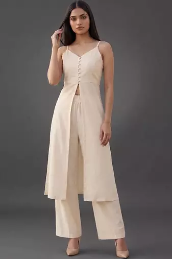 tailored women kurta with trousers