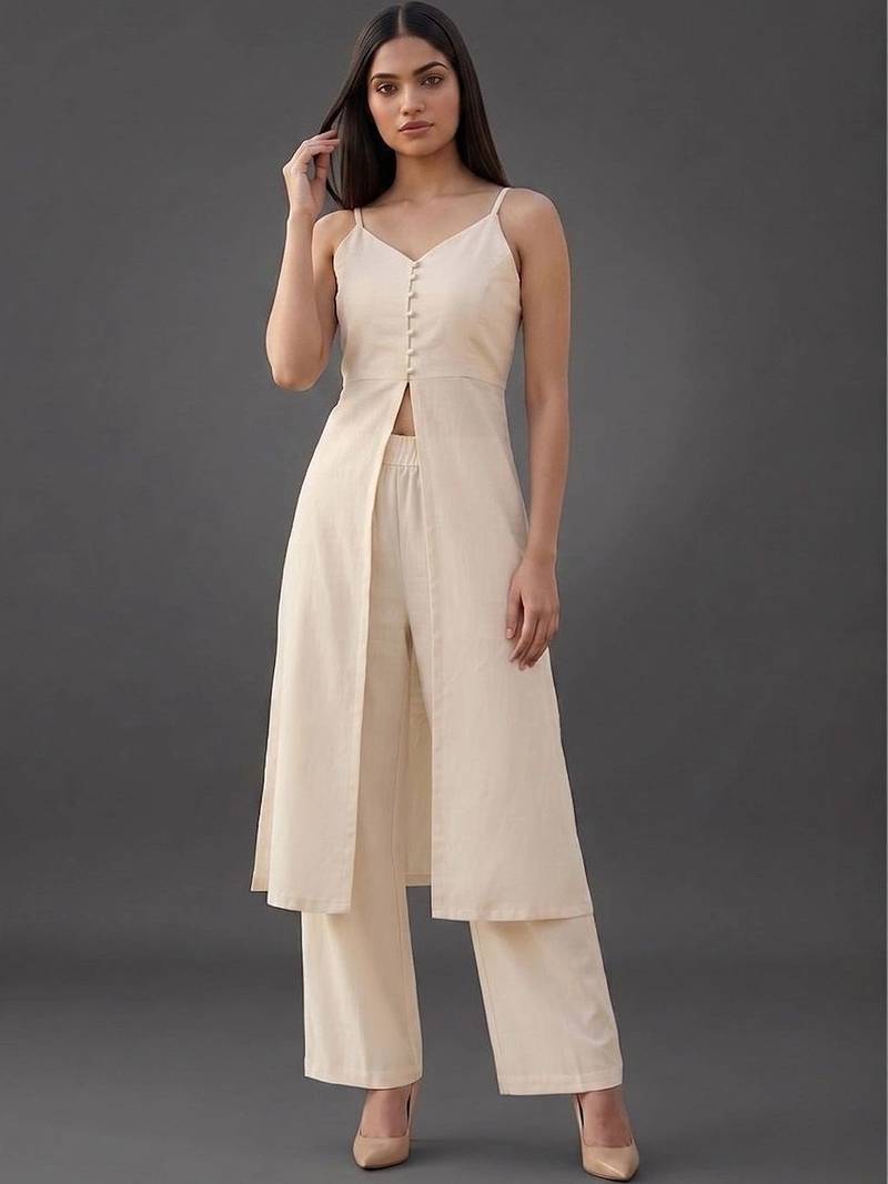 tailored women kurta with trousers