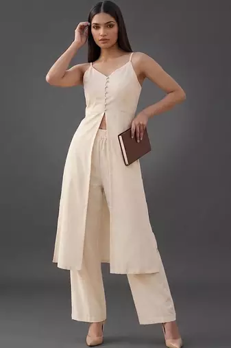 tailored women kurta with trousers