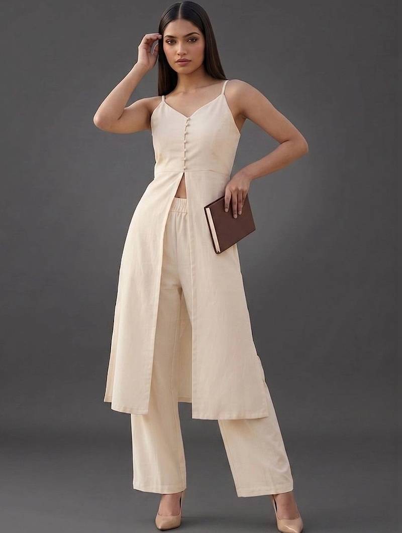 tailored women kurta with trousers