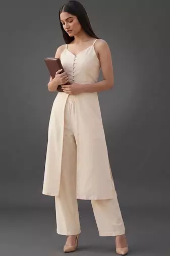 tailored women kurta with trousers