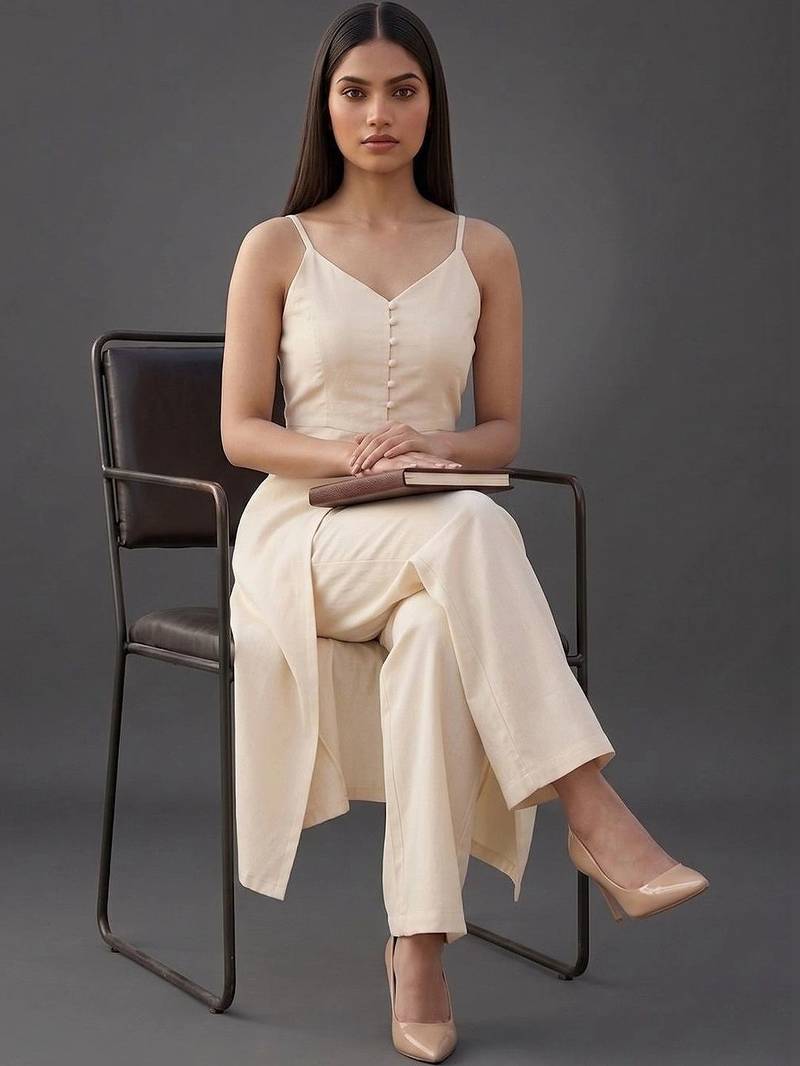 tailored women kurta with trousers