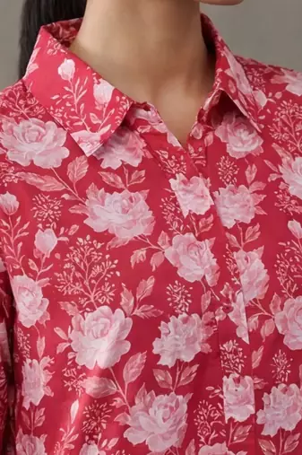 workwear printed cotton kurta sets