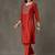 tailored women embroidered kurta with trousers