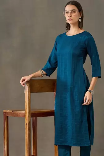 formal women kurta with trousers