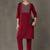 everyday workwear women embroidered kurta with trousers