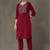 everyday workwear women embroidered kurta with trousers