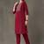 everyday workwear women embroidered kurta with trousers