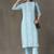 women ethnic motifs printed regular kurta with trousers
