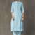 women ethnic motifs printed regular kurta with trousers