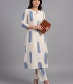 smart printed kurta sets