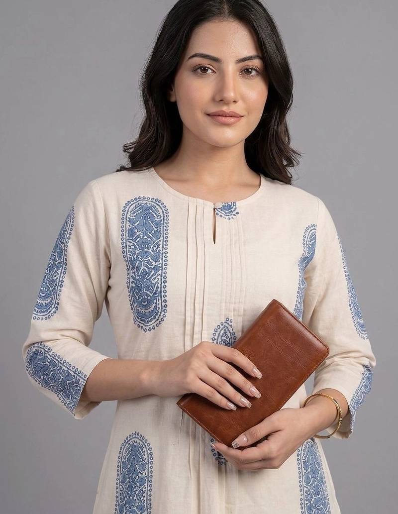smart printed kurta sets