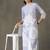 everyday workwear women printed kurta with trousers