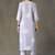 everyday workwear women printed kurta with trousers
