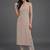 smart women striped kurta with trousers
