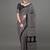 black ethnic motifs ajrak printed saree